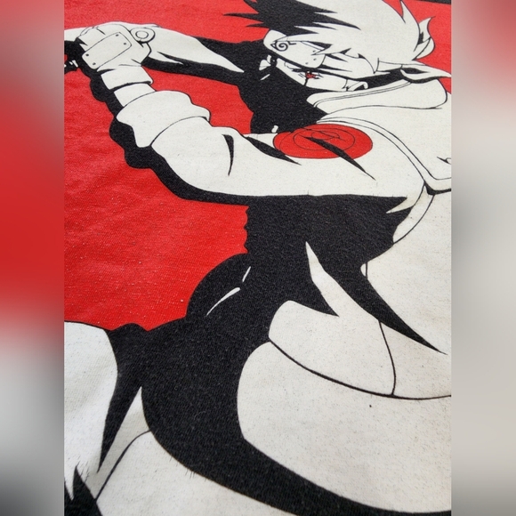 Naruto Shippuden Black Graphic T-Shirt, Size Large - Picture 6 of 13